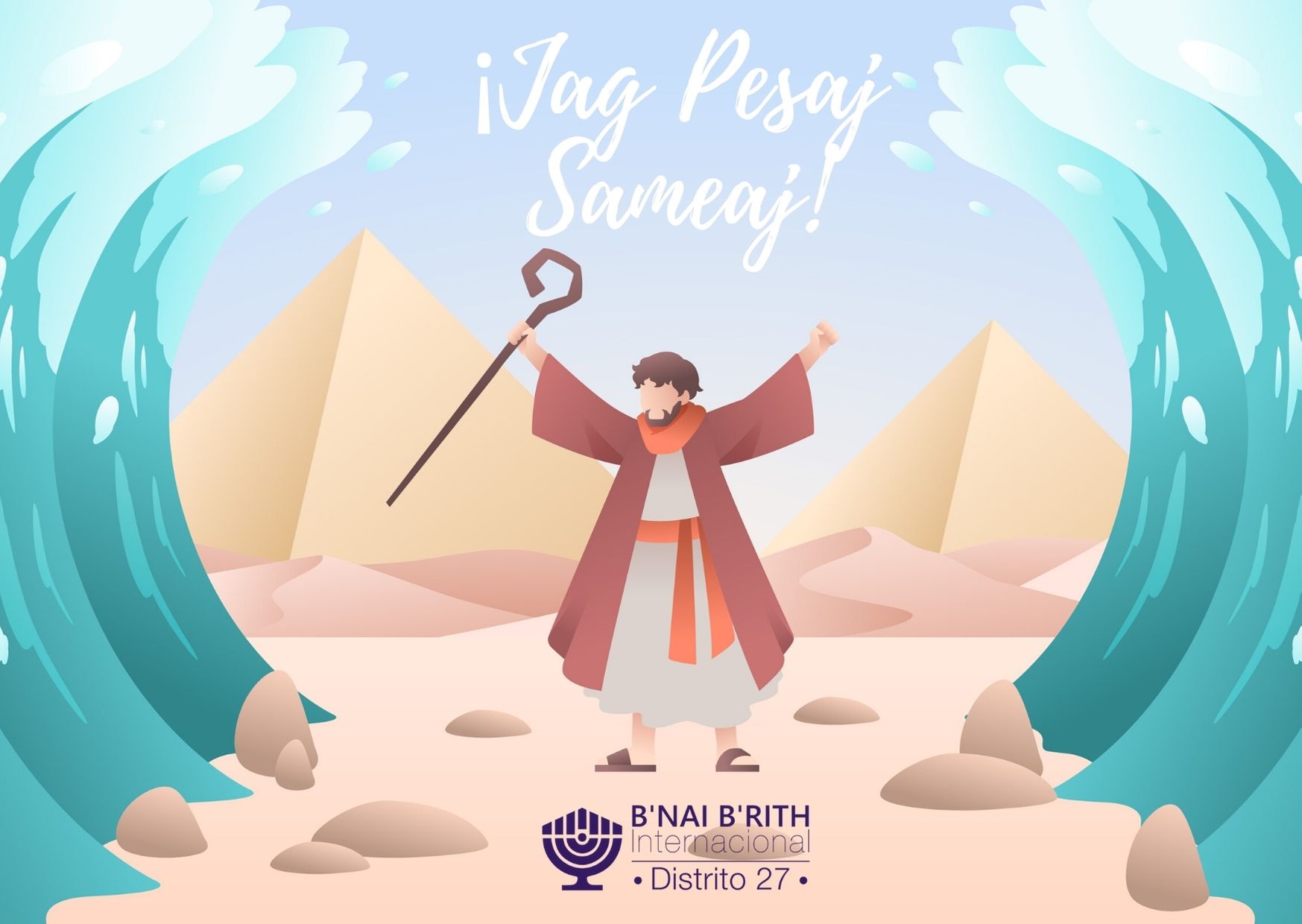 ¡Jag Pésaj Sameaj! Un saludo del QH Jaime Fuchs